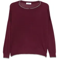 Топ с контрастной отделкой