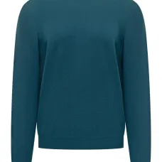 Свитер с круглым вырезом