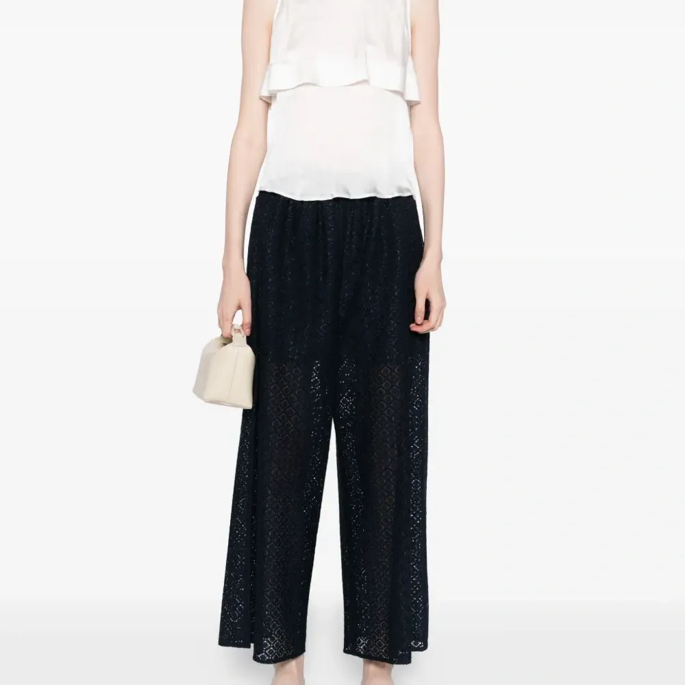 Кружевные брюки