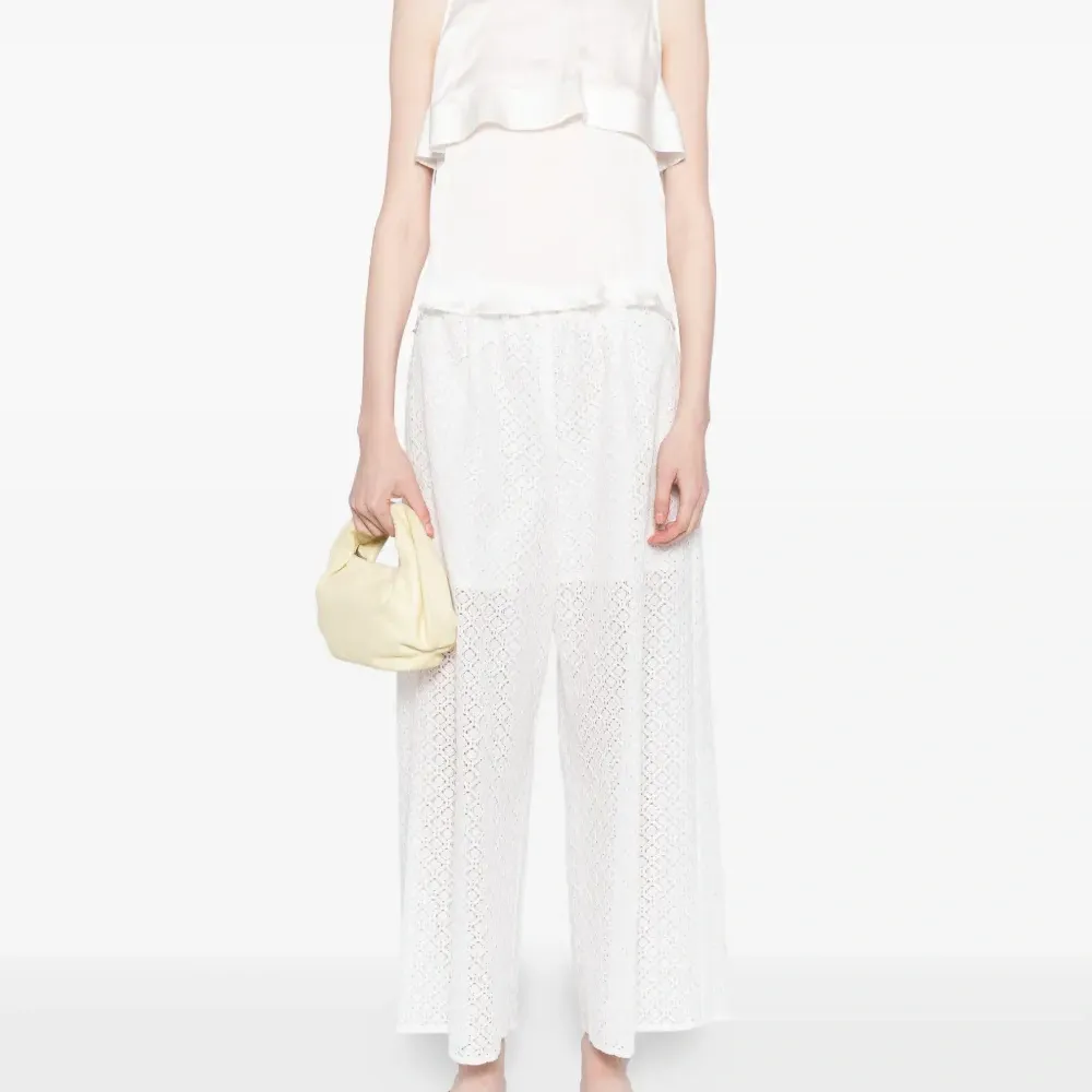 Кружевные брюки