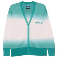 Кардиган с эффектом омбре