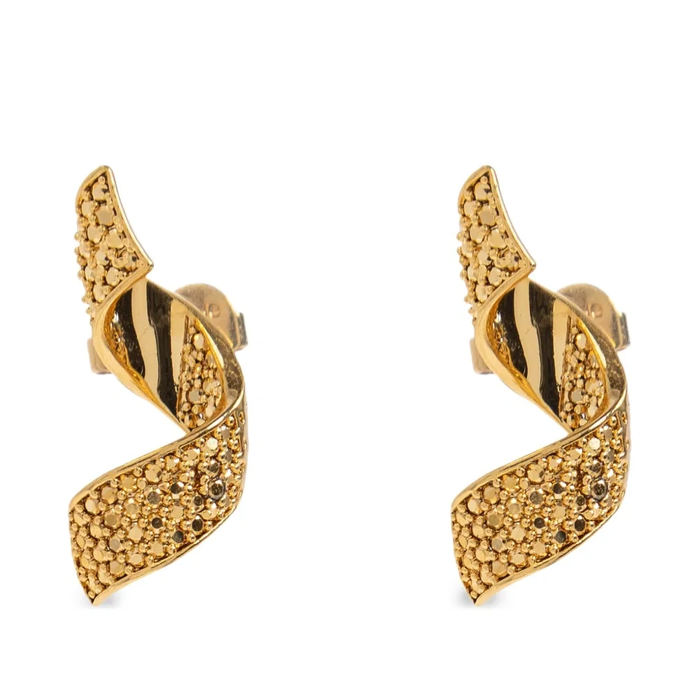 Серьги-подвески Twist