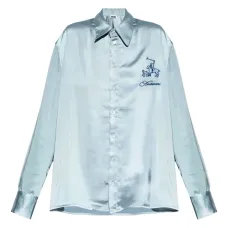 Рубашка с вышитым логотипом Рубашка с вышитым логотипом