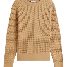 Свитер фактурной вязки