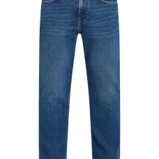 Джинсы с нашивкой-логотипом