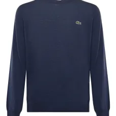 Свитер с нашивкой-логотипом