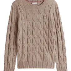 Свитер фактурной вязки