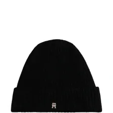 Кашемировая шапка бини с логотипом