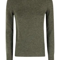 Свитер с круглым вырезом