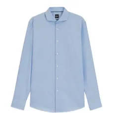 Рубашка с узором и длинными рукавами