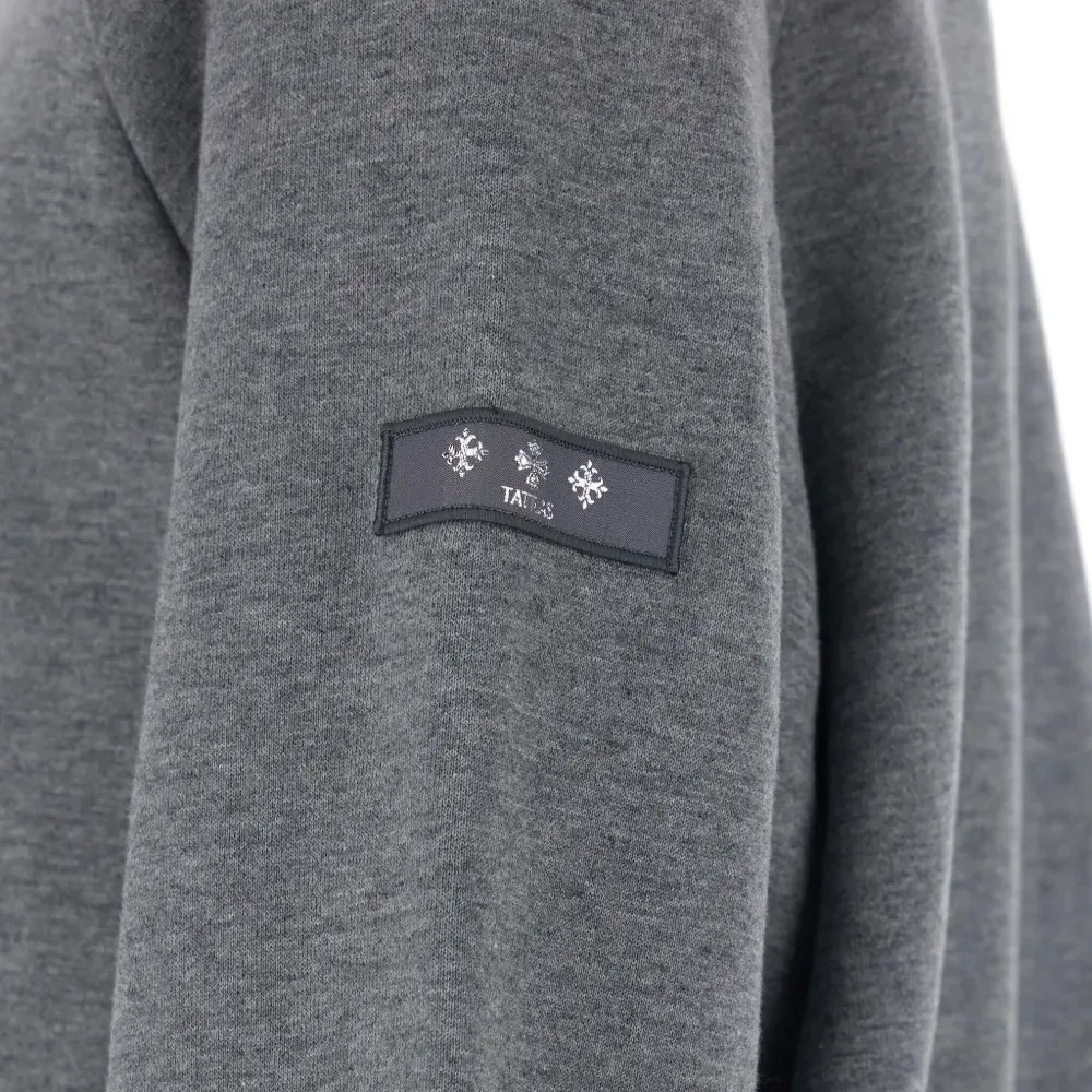 Худи на молнии с нашивкой-логотипом