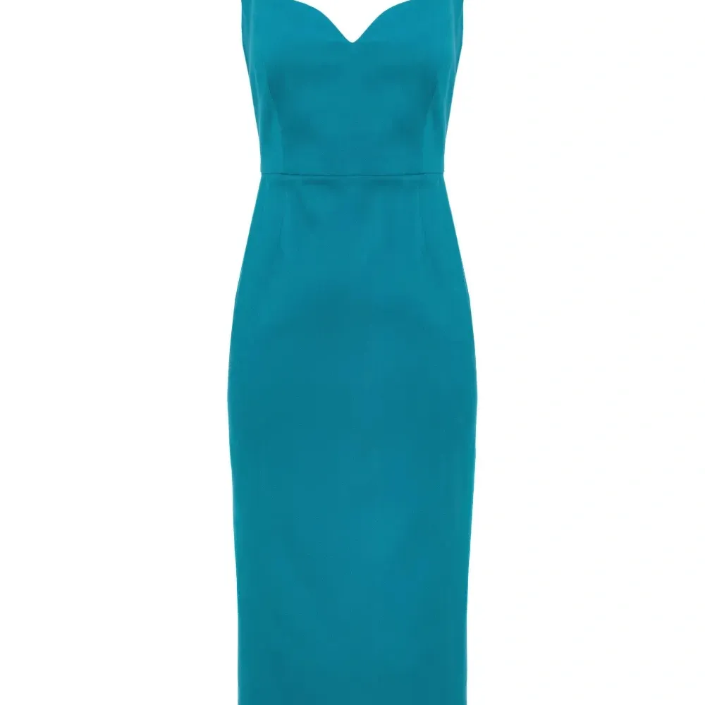 Платье миди SUSIE с вырезом в форме сердца