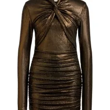 Платье мини со сборками Платье мини со сборками