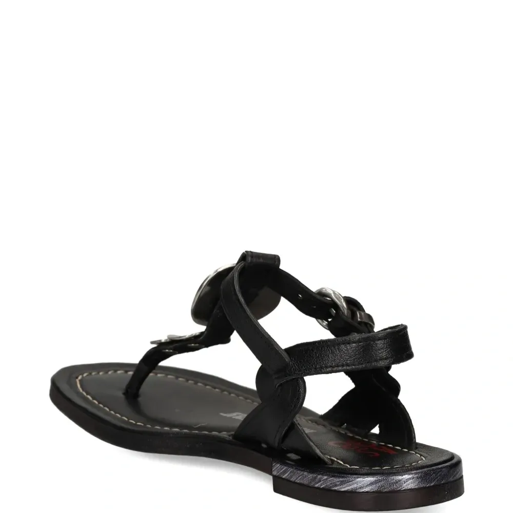 Сандалии с T-образным ремешком