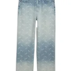 Джинсы Rocky с монограммой из коллаборации с A$AP