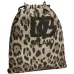 Рюкзак с логотипом и леопардовым принтом