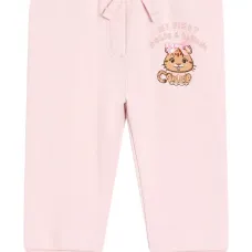 Брюки с графичным принтом