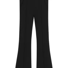 Расклешённые брюки с логотипом