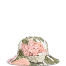 Поплиновая шляпа с принтом Hydrangea Поплиновая шляпа с принтом Hydrangea