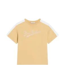 Футболка с полосками на плечах Футболка с полосками на плечах