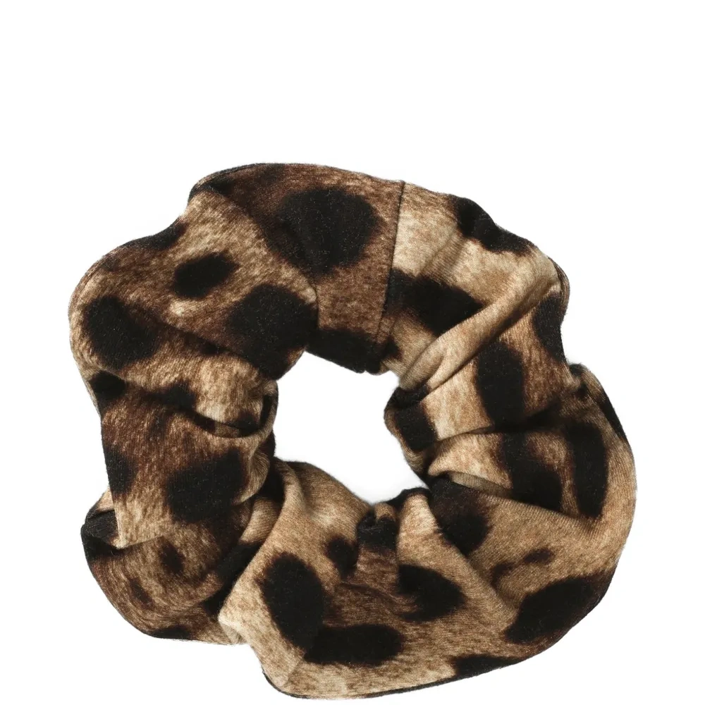 Резинка для волос с леопардовым принтом