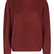 Свитер в рубчик с нашивкой