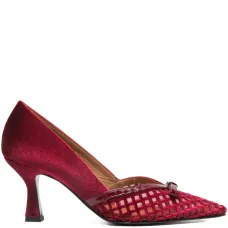 Фактурные туфли с бантом