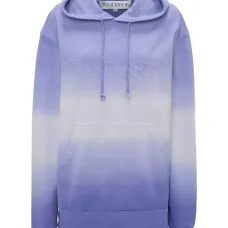 Худи с вышитым логотипом и эффектом градиента