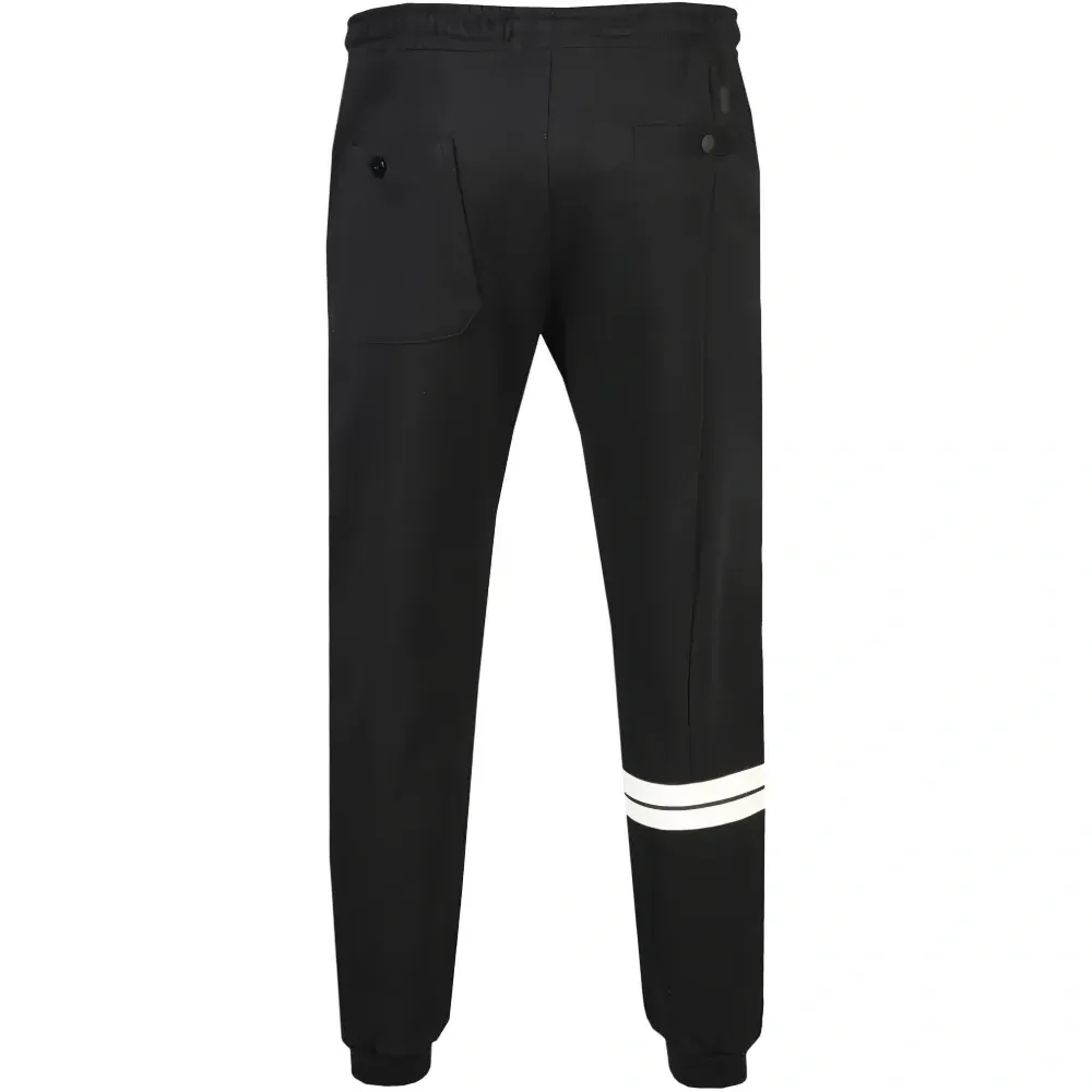 Спортивные брюки в полоску с кулиской