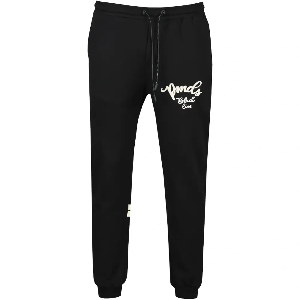 Спортивные брюки в полоску с кулиской