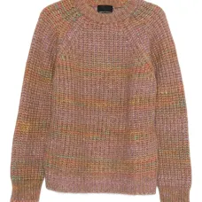 Свитер с круглым вырезом