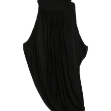 Драпированный топ с вырезом халтер