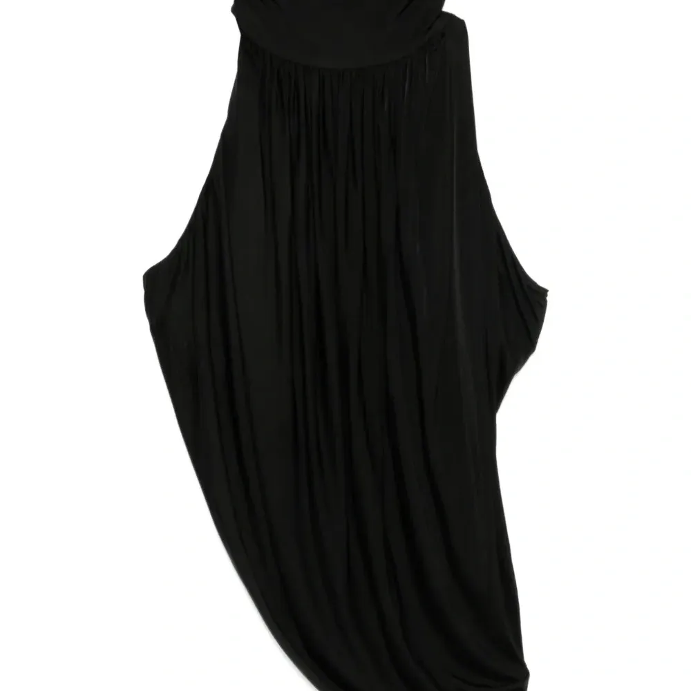 Драпированный топ с вырезом халтер