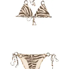 Бикини Wanderlust с зебровым узором