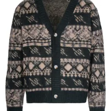 Кардиган с узором