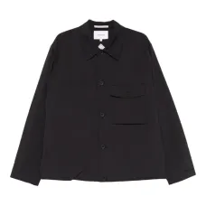 Жакет на пуговицах с карманами