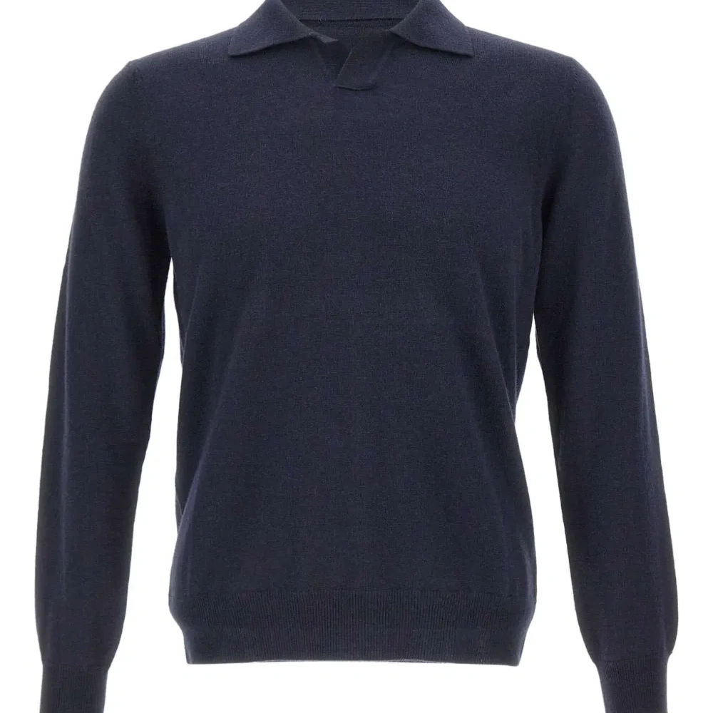 Рубашка поло в рубчик