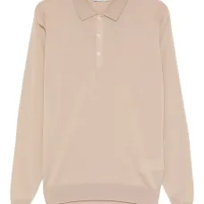 Рубашка поло Belper с длинными рукавами