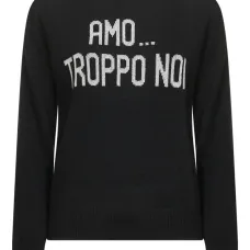 Жаккардовый свитер с вышивкой