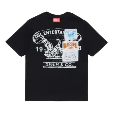 Футболка Tdersim Over в технике пэчворк