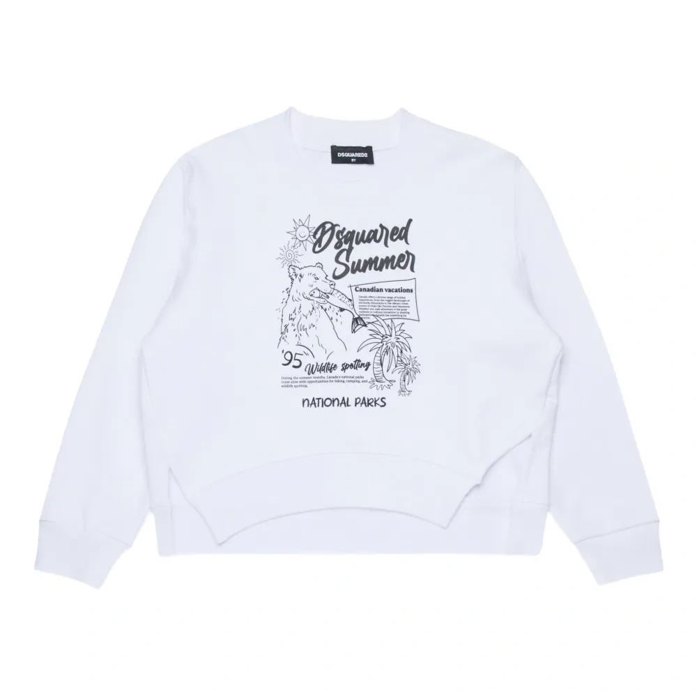 Толстовка с графичным принтом