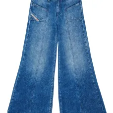 Джинсы с нашивкой-логотипом