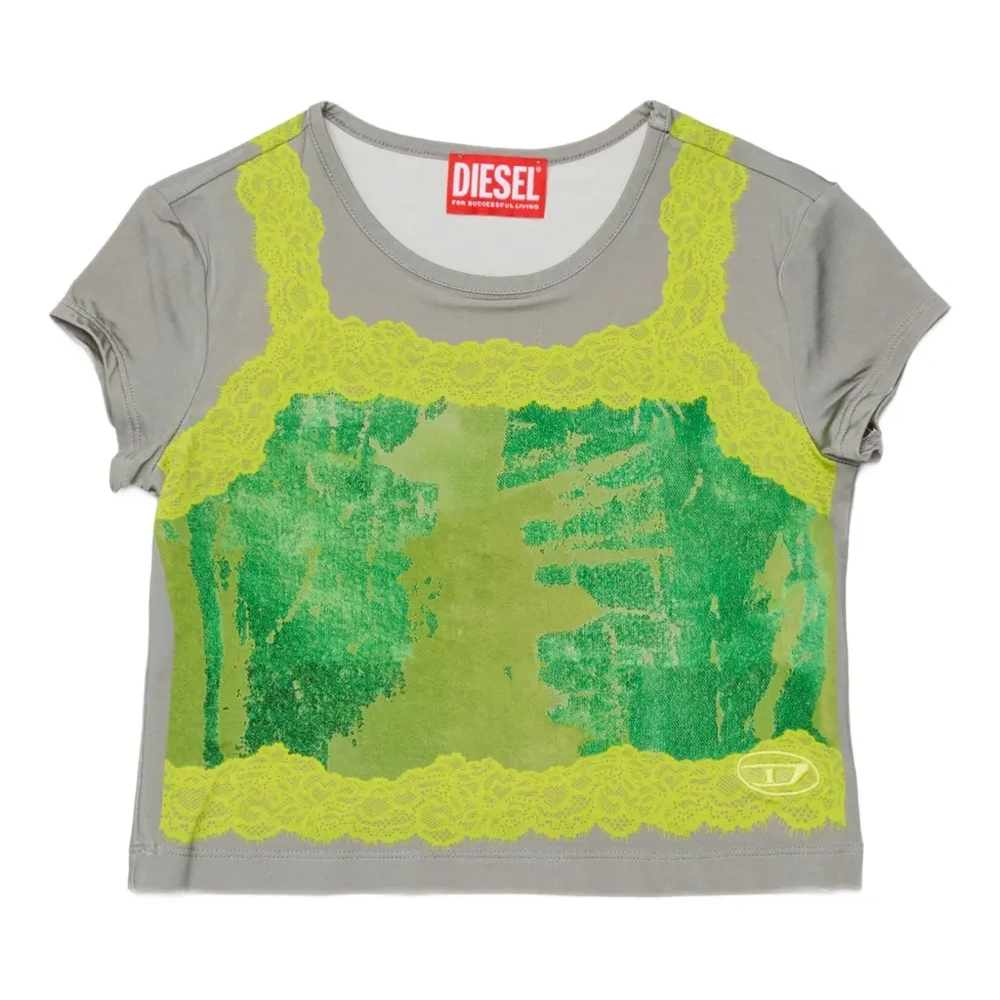 Футболка TipiZ с кружевной вышивкой