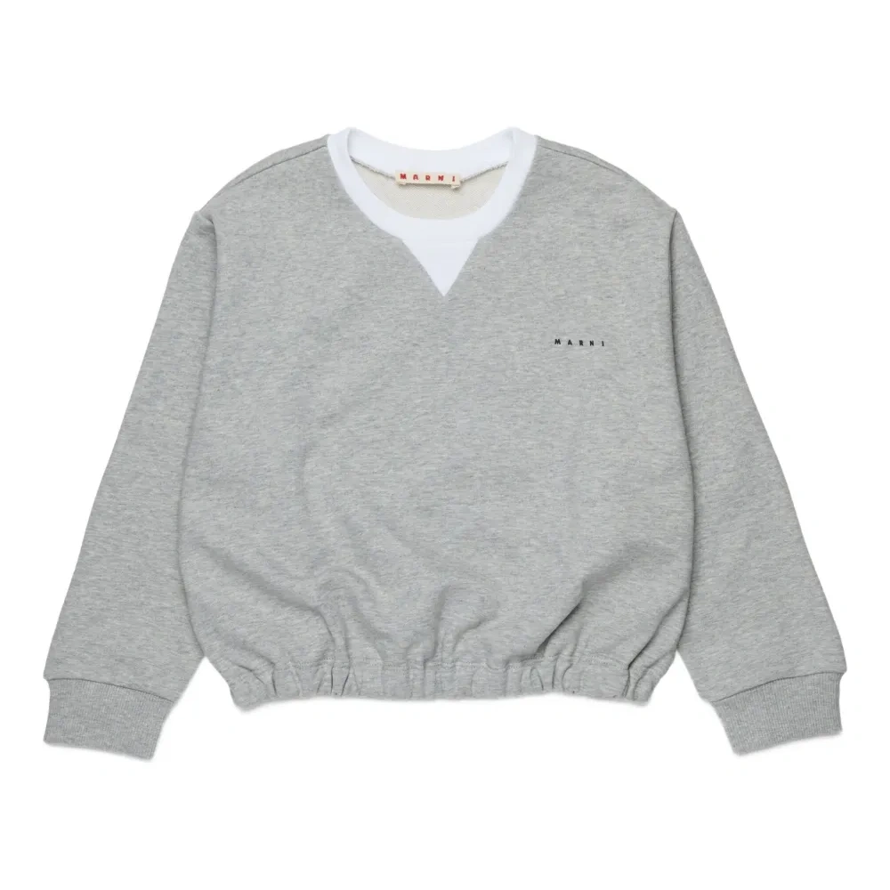 Толстовка с круглым вырезом