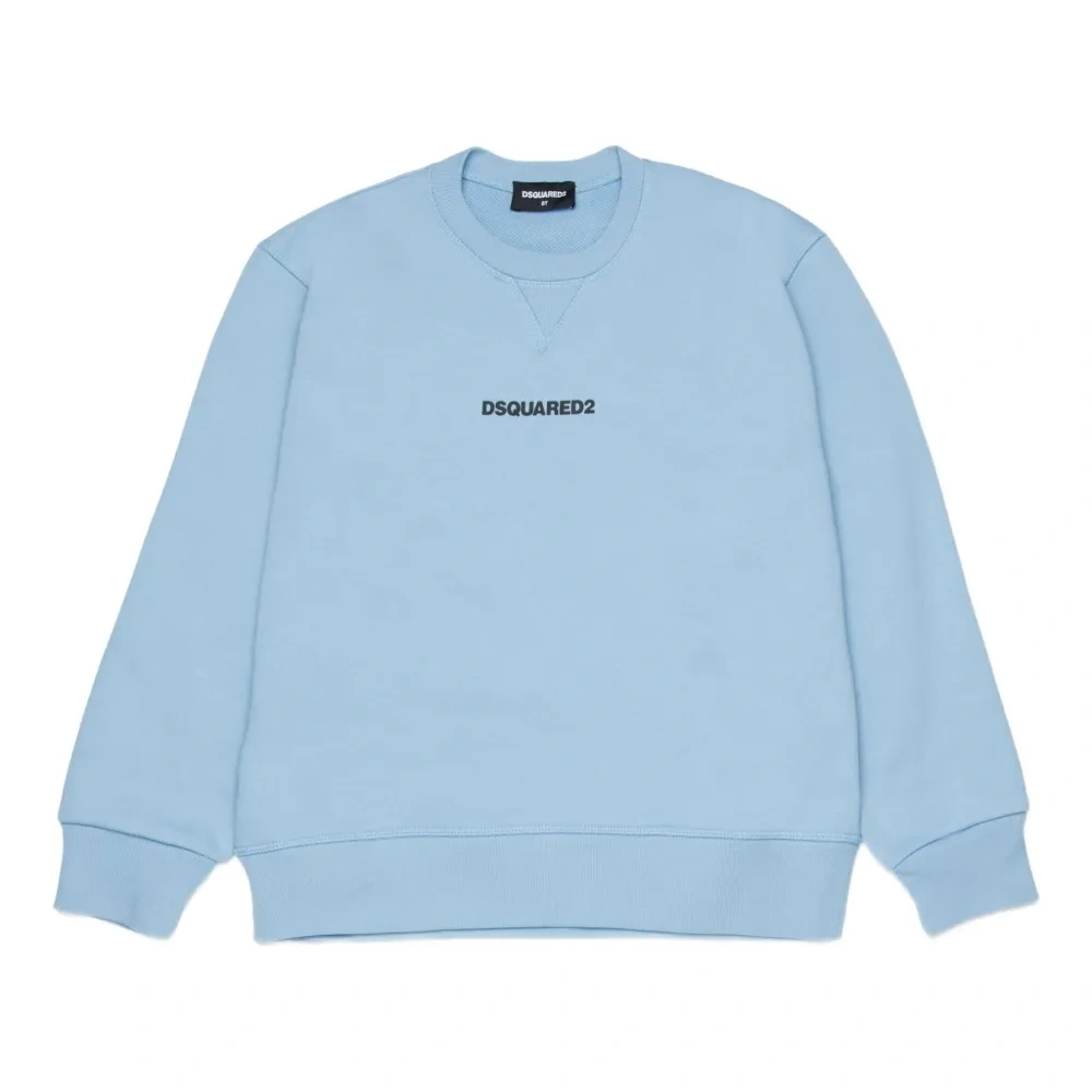 Толстовка с круглым вырезом и логотипом