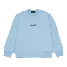 Толстовка с круглым вырезом и логотипом