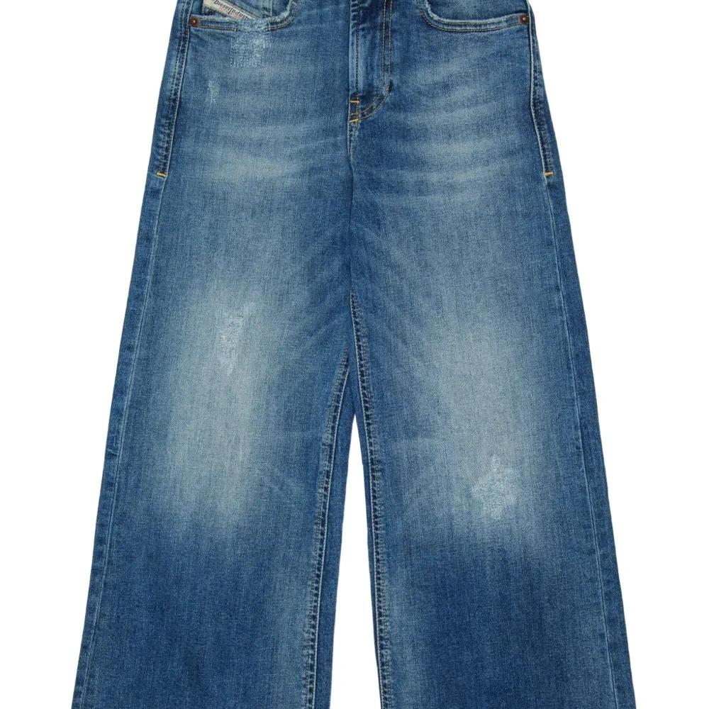 Джинсы D-Argjx-J с эффектом потертости