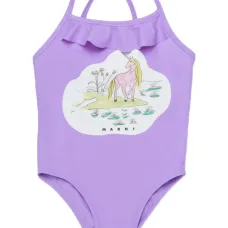 Купальник с оборками