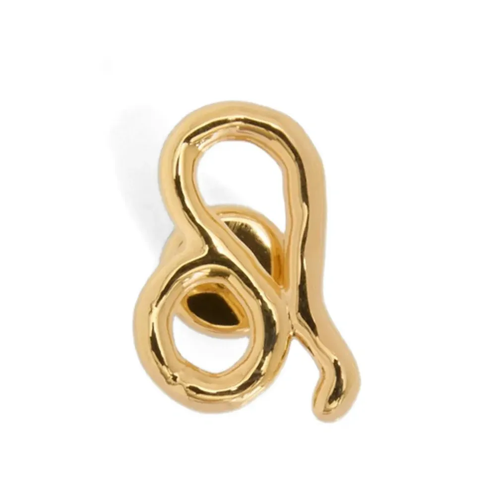 Сережка-подвеска с астрологическим знаком