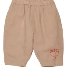 Брюки с вышивкой